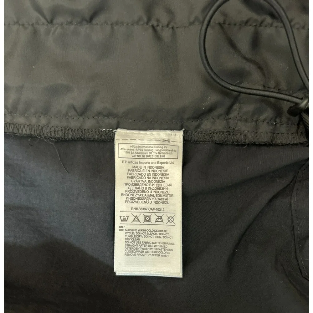 NWT Adidas NMD Track Jacket XL Black Full Zip 3 Stripe Streetwear‎